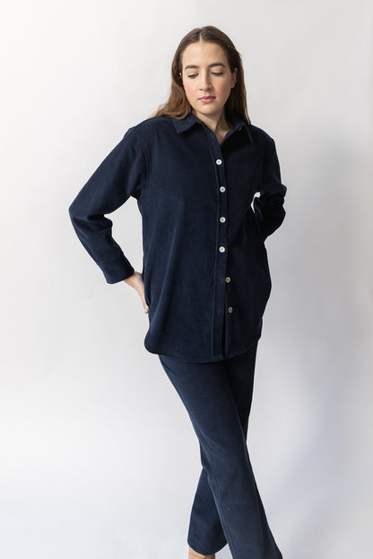 Camille Shirt | Navy