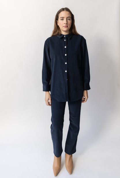 Camille Shirt | Navy