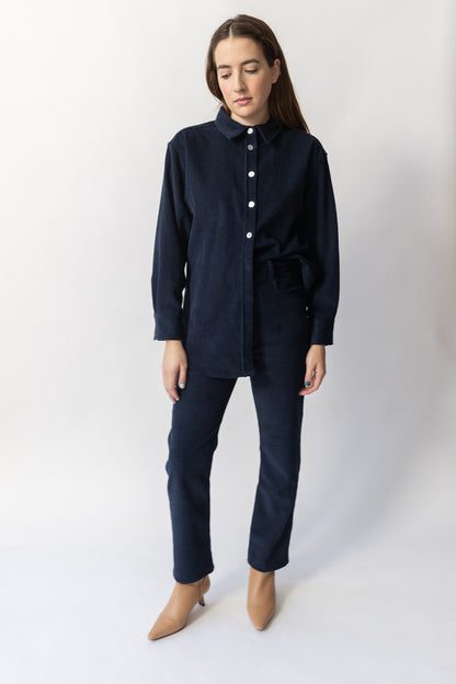 Camille Shirt | Navy