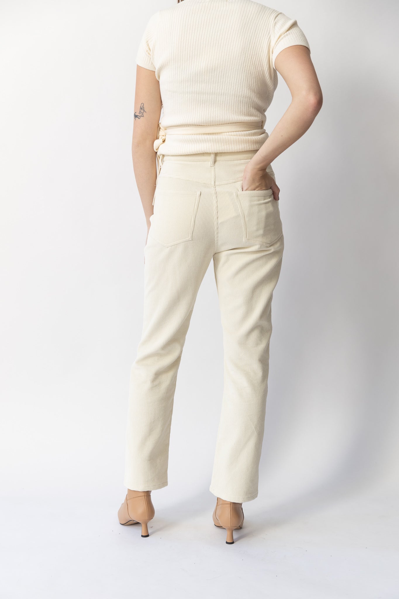 Kate Linen Pant | Black