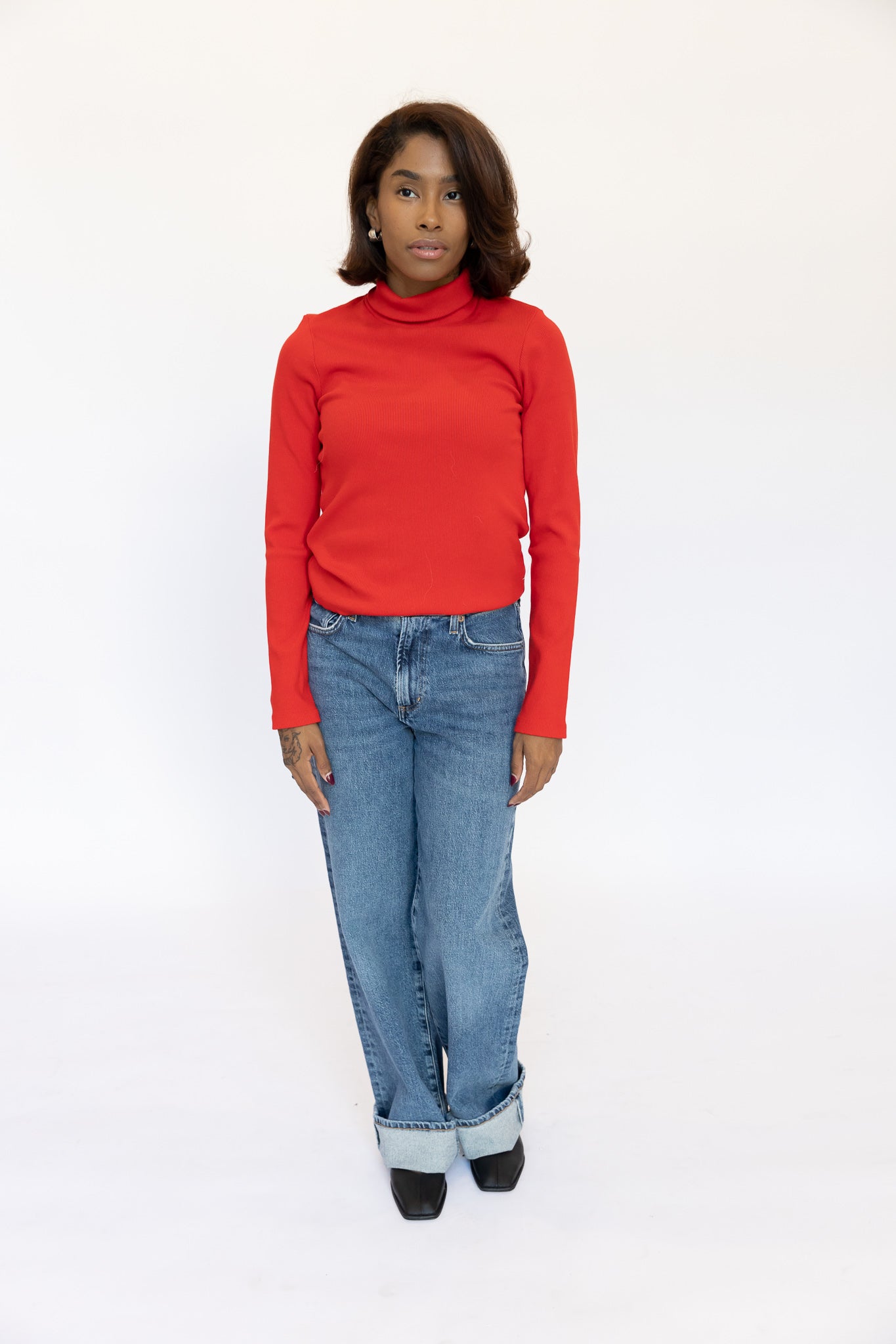 Donni Rib Turtleneck | Multiple Colors