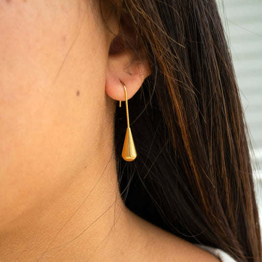 Gold Drop Earrings