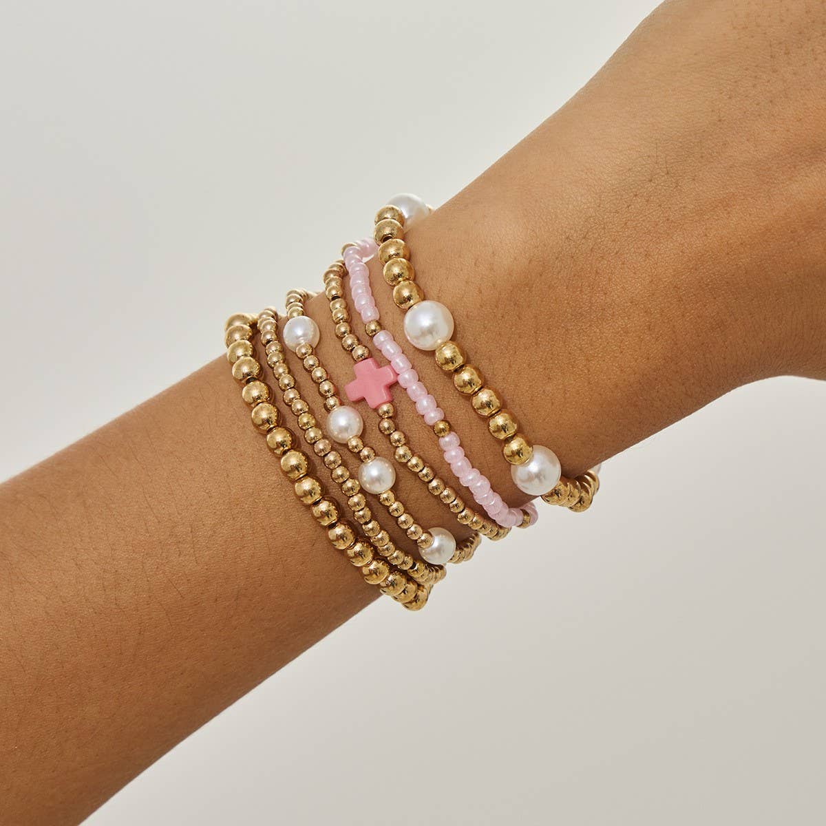 Multi Ball Stretchable Bracelet