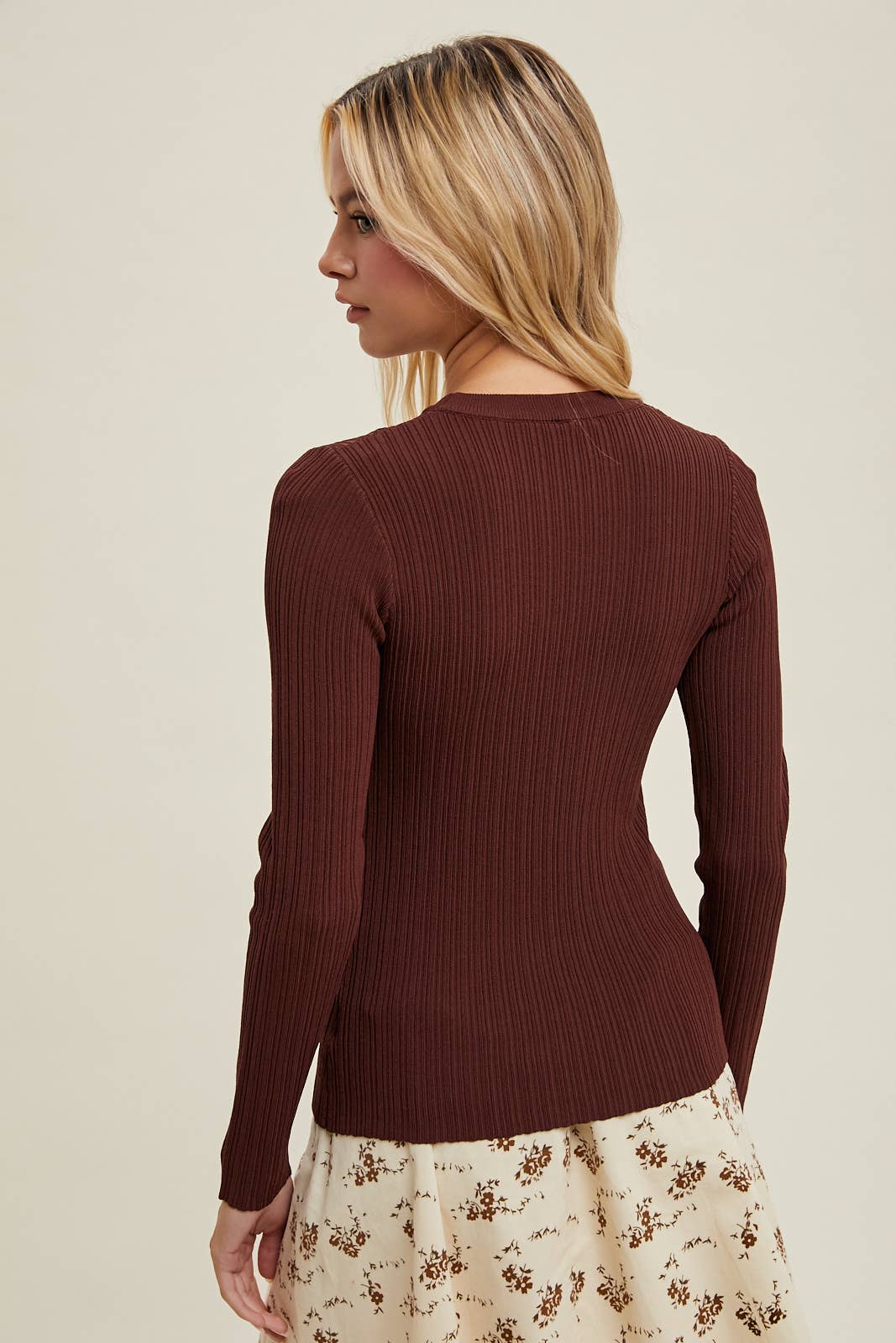 Ribbed Textured Top