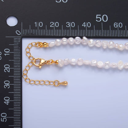 White Freshwater Pearl Necklace