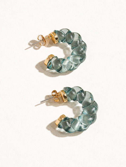 Braided Hoop Earring