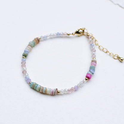 Natural Stone Beaded Bracelet