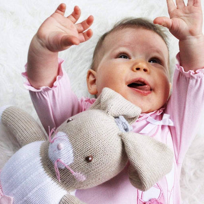 Betsy the Ballerina Bunny Doll & Rattle