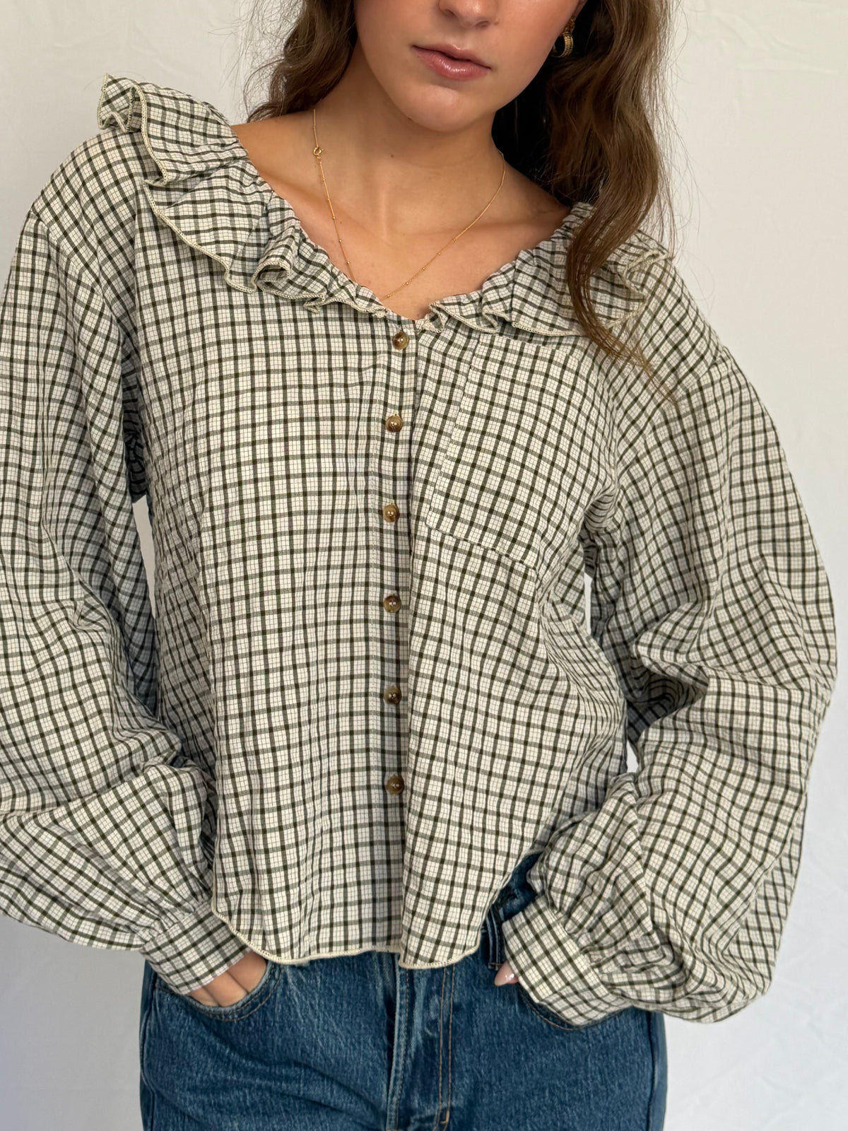 Diana Ruffle Blouse