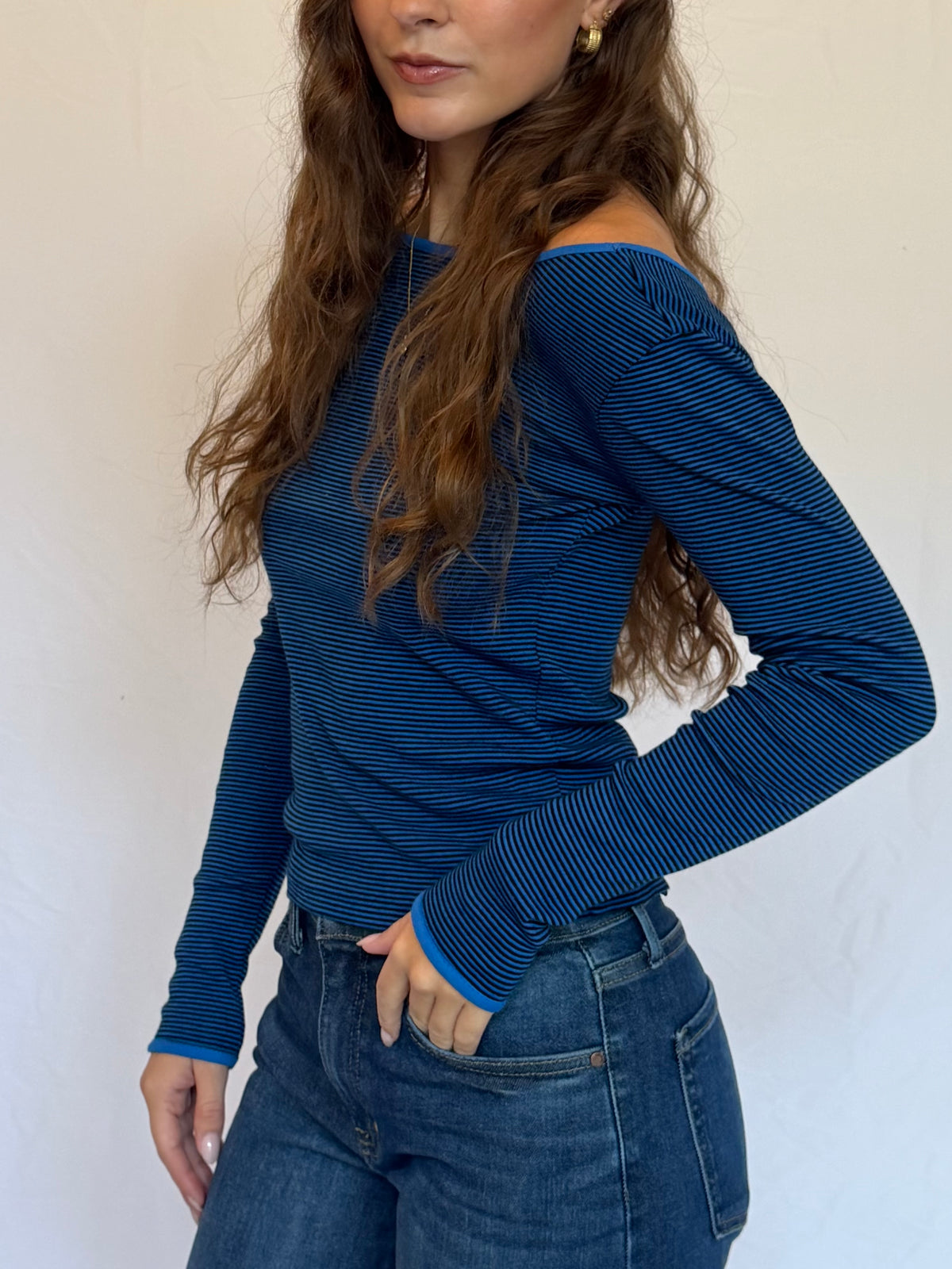 Low Back Stripe Top | Multiple Variants