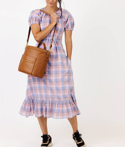The Mini - Faux Leather Diaper Bag