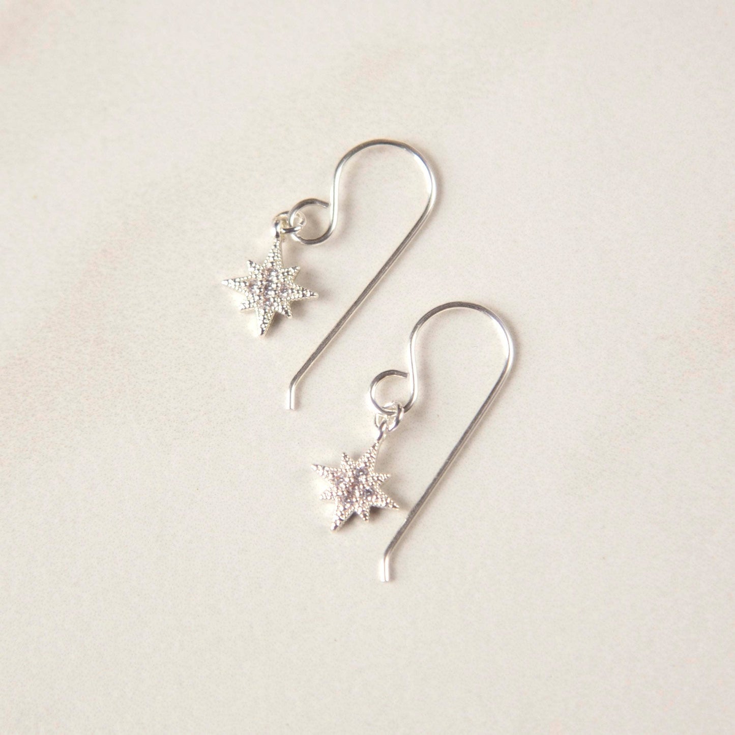 Crystal Star Earrings