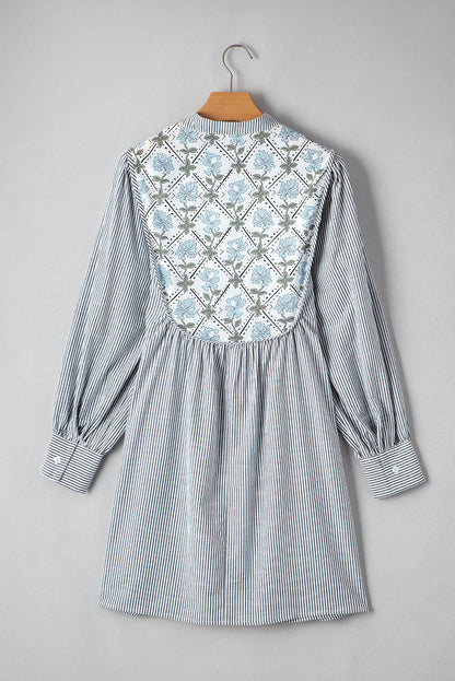 Hydrangea Collar Dress