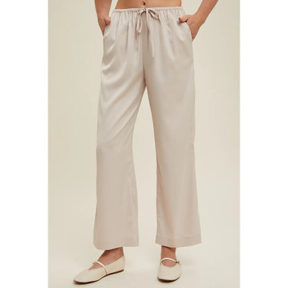 Sandy Satin Pant