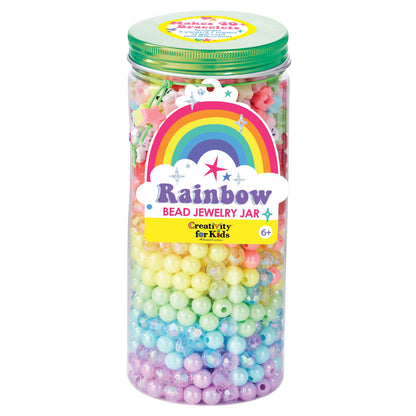 Rainbow Bead Jewelry: DIY Bracelet Craft Kit