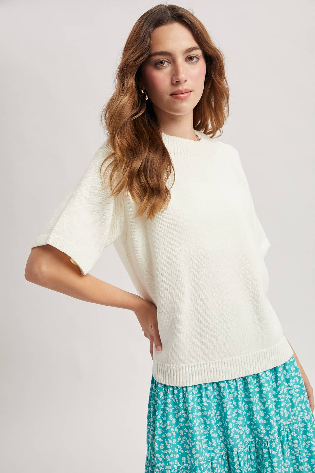 Marnie Mock Neck Sweater