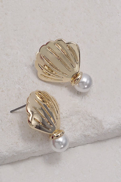 Seashell Stud Earrings