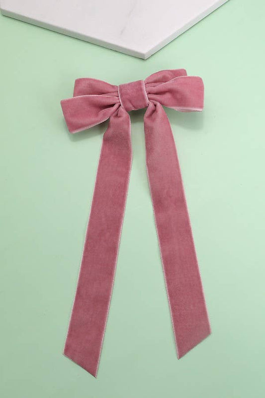 Velvet Hair Bows