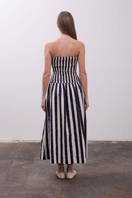 Sandy Stripe Maxi Dress