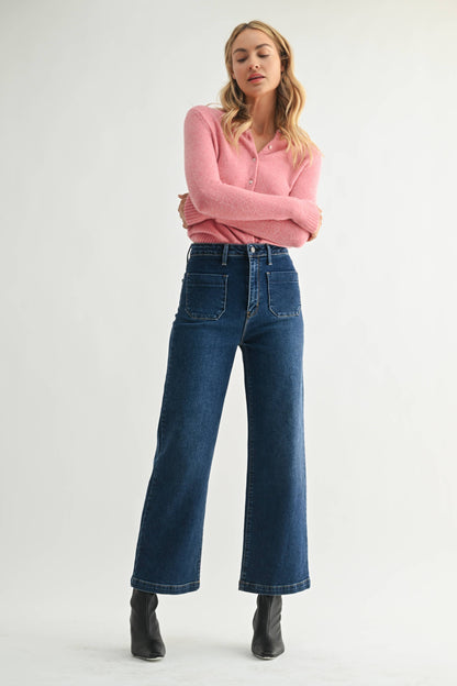 Wide Leg Sailor Jeans