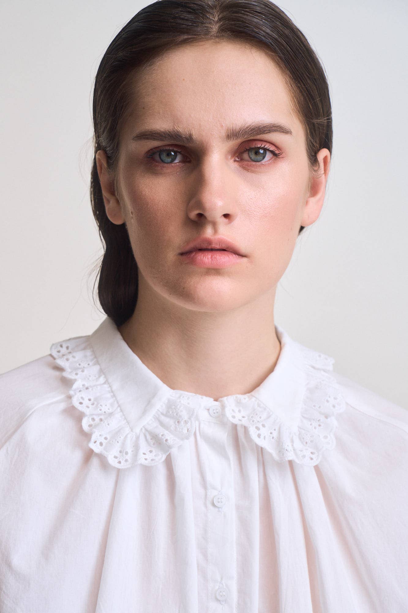 Elsie Eyelet Collar Shirt