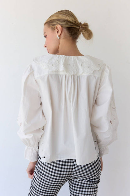 Madelyn Embroidered Top