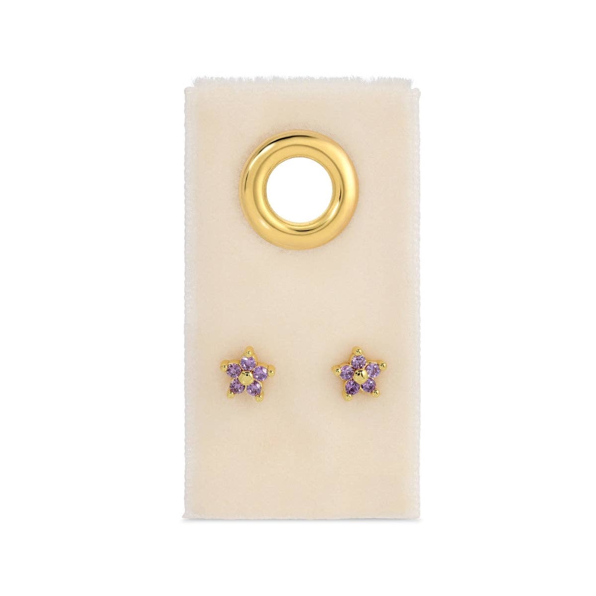 Delicate Flower Studs