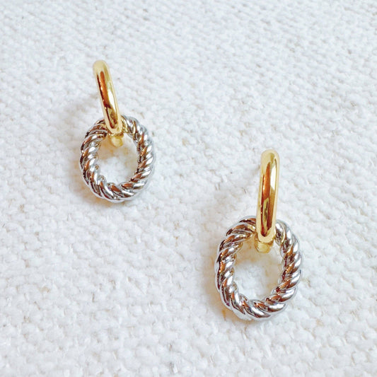 Two Toned Earrings