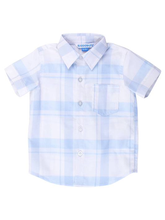 Windowpane Button Down Shirt