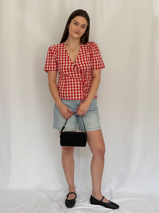 Bridget Tie Front Top