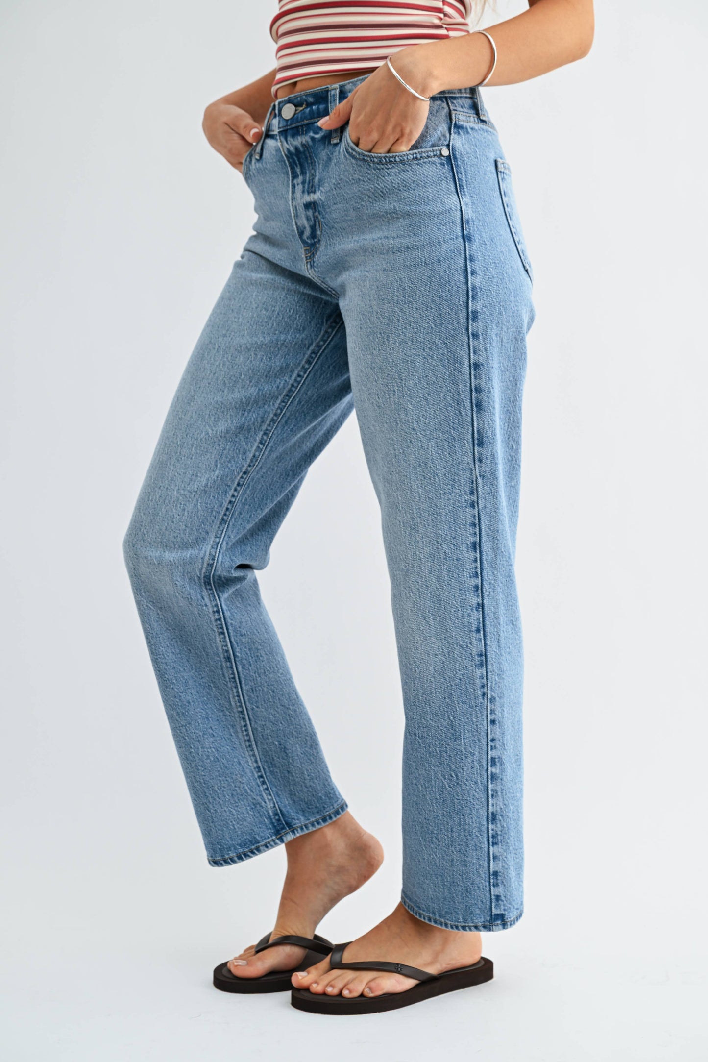 Classic Straight Leg Jeans