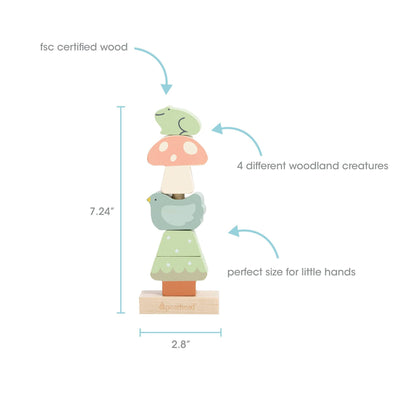 Woodland Stacking Toy