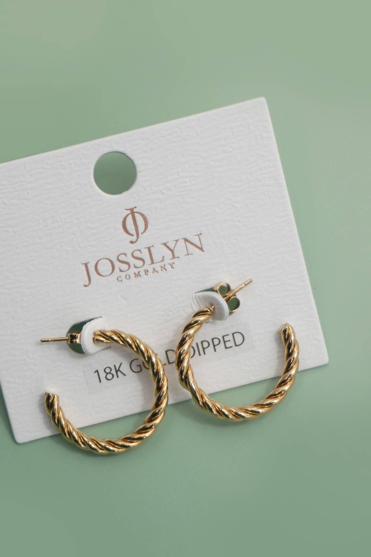 Twisted Rope Hoops