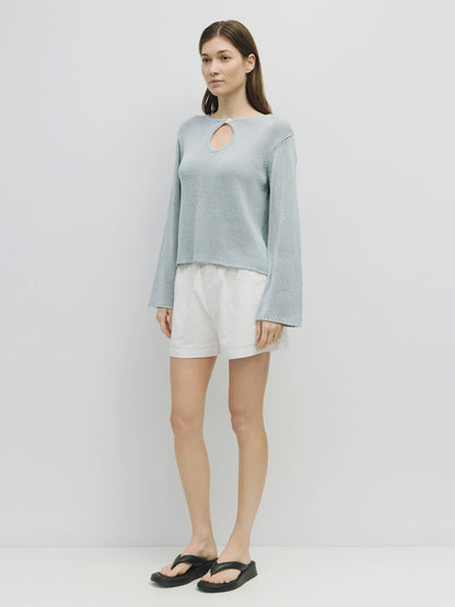 The Tala Sweater | Knit Sweater with Keyhold