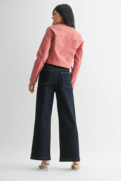 Patch Pocket Wide Leg