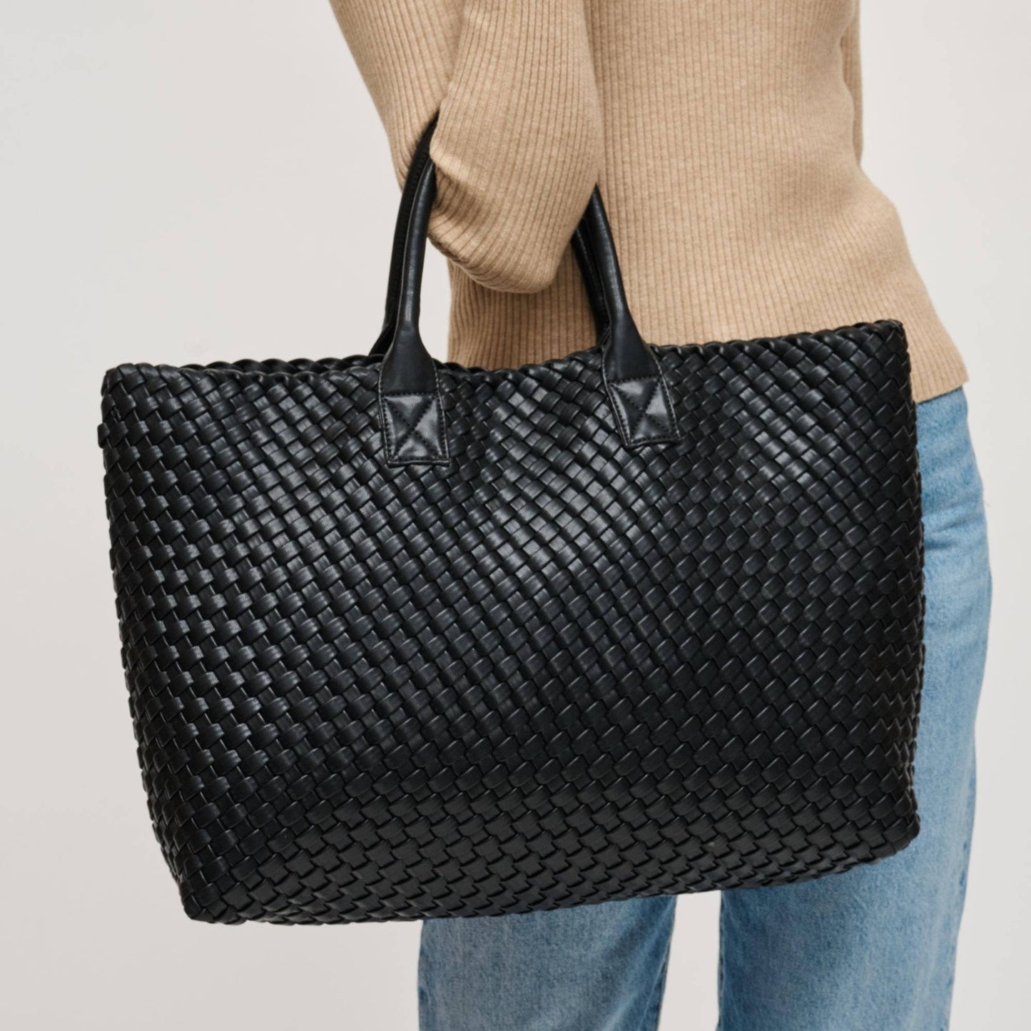 Donna Leather Tote