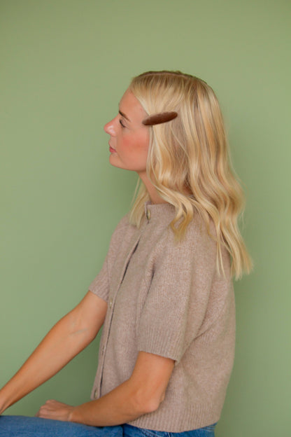 Velvet Alligator Clips 2-pack