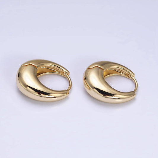Minimalist Huggie Earrings
