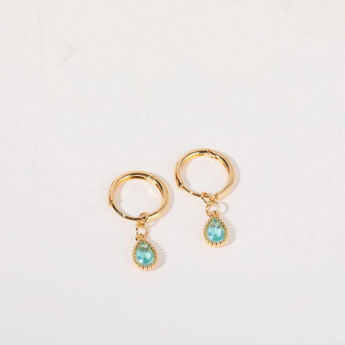 Birthstone Teardrop Earrings