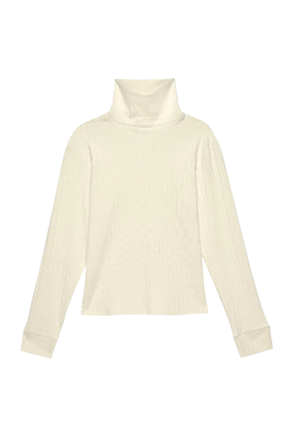 Pointelle Turtleneck | Multiple Colors