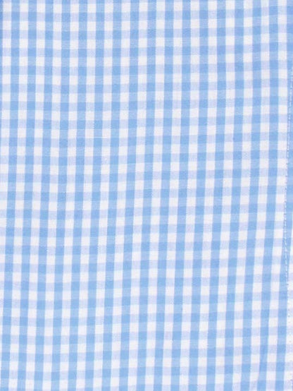 Cornflower Blue Gingham Shirt