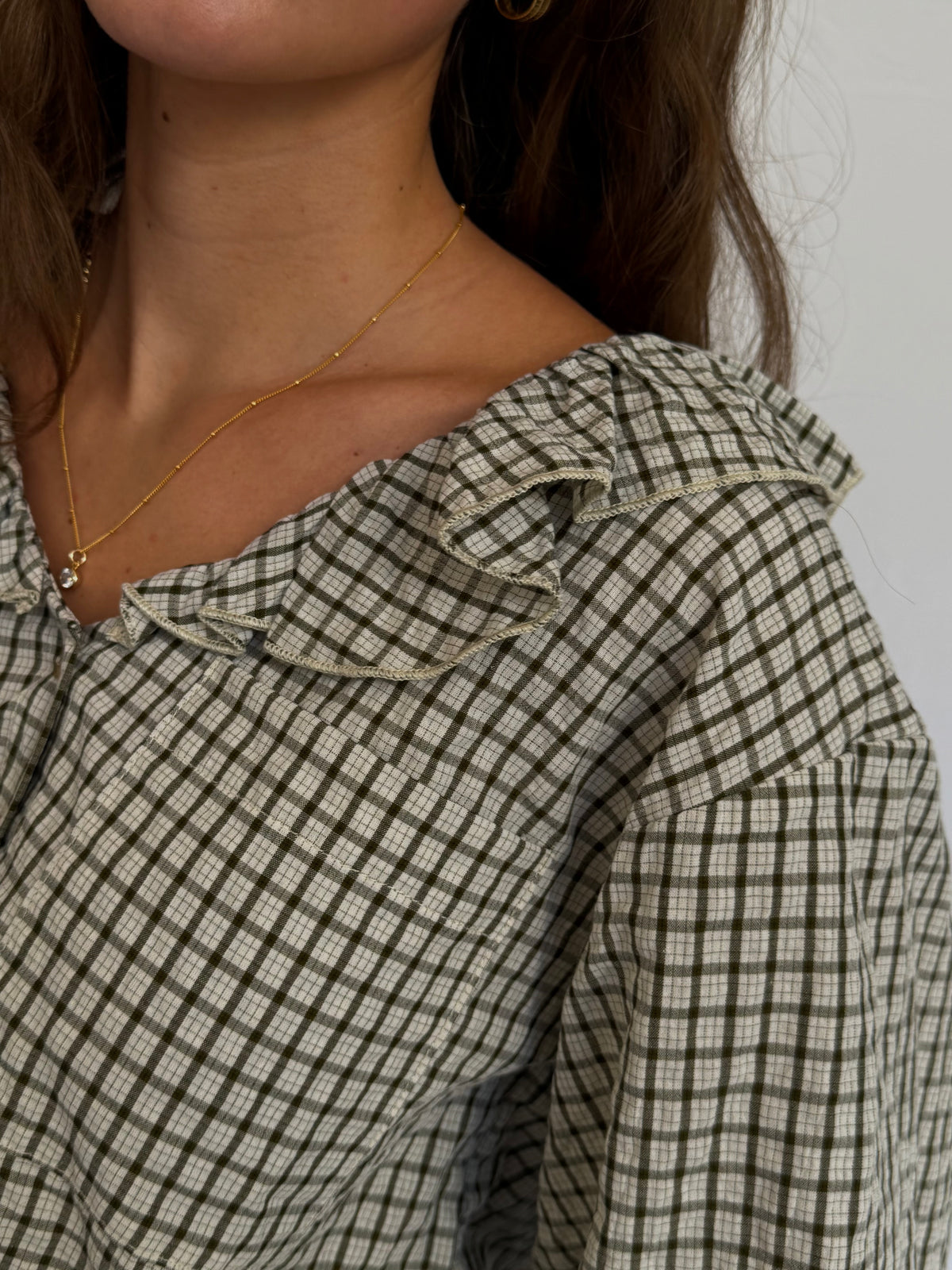 Diana Ruffle Blouse