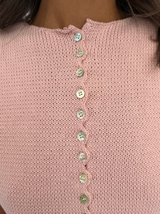 The Alana Button Up Top