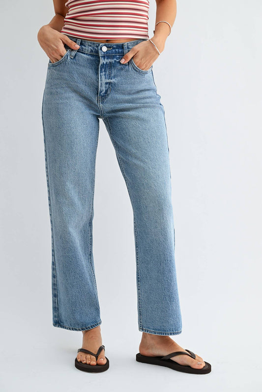 Classic Straight Leg Jeans