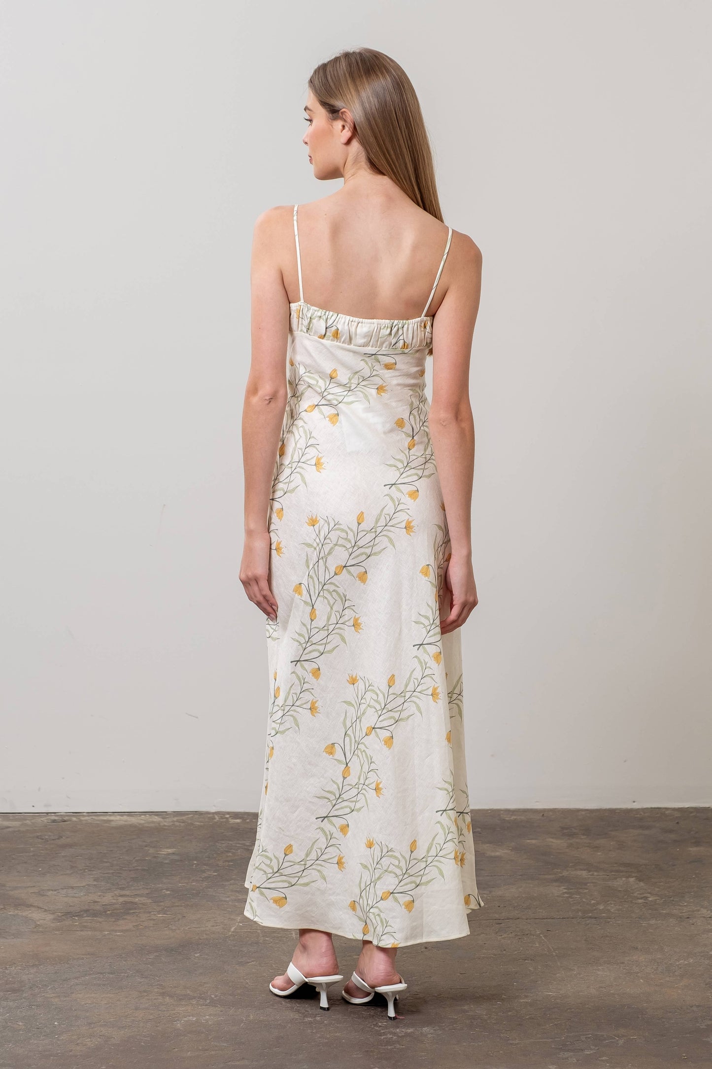 Shelly Linen Maxi Dress