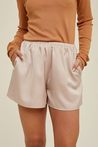 Satin Shorts