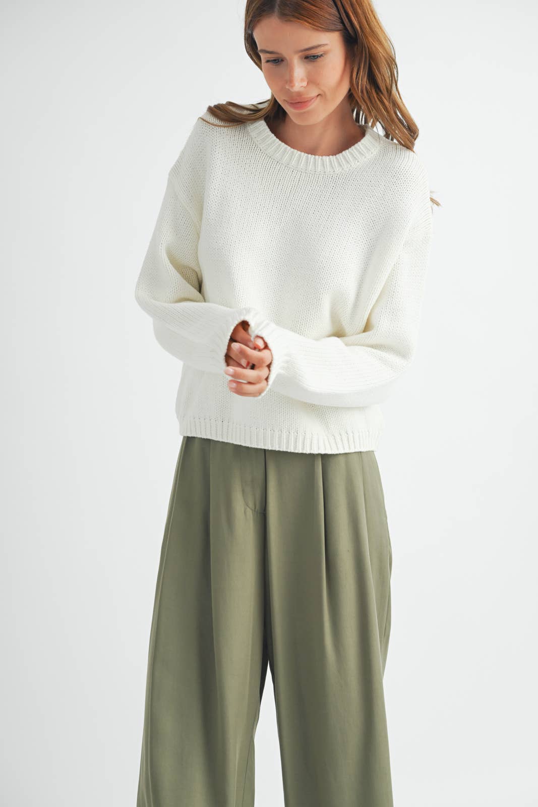 Whitley Crop Sweater