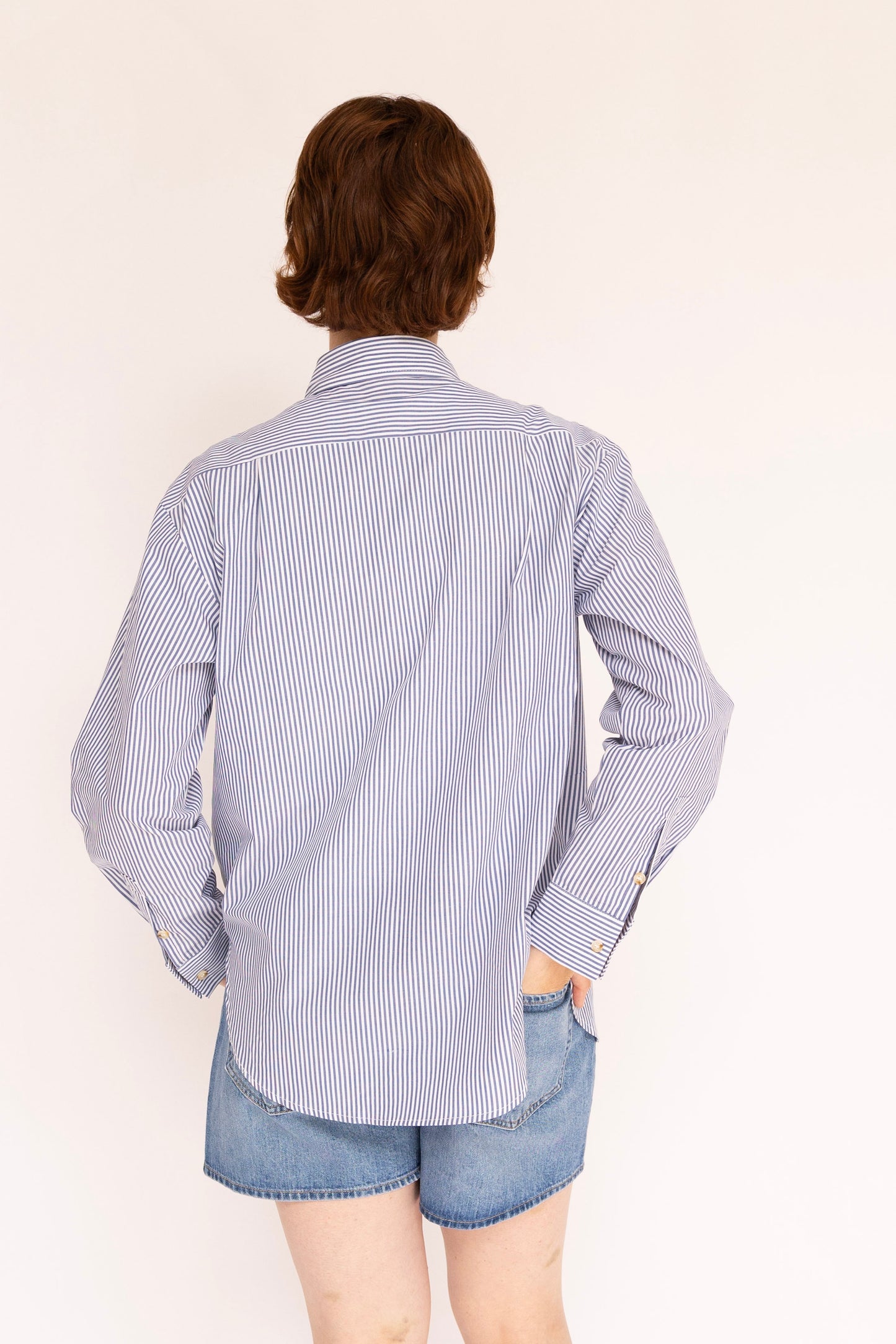 Delaney Striped Button Down