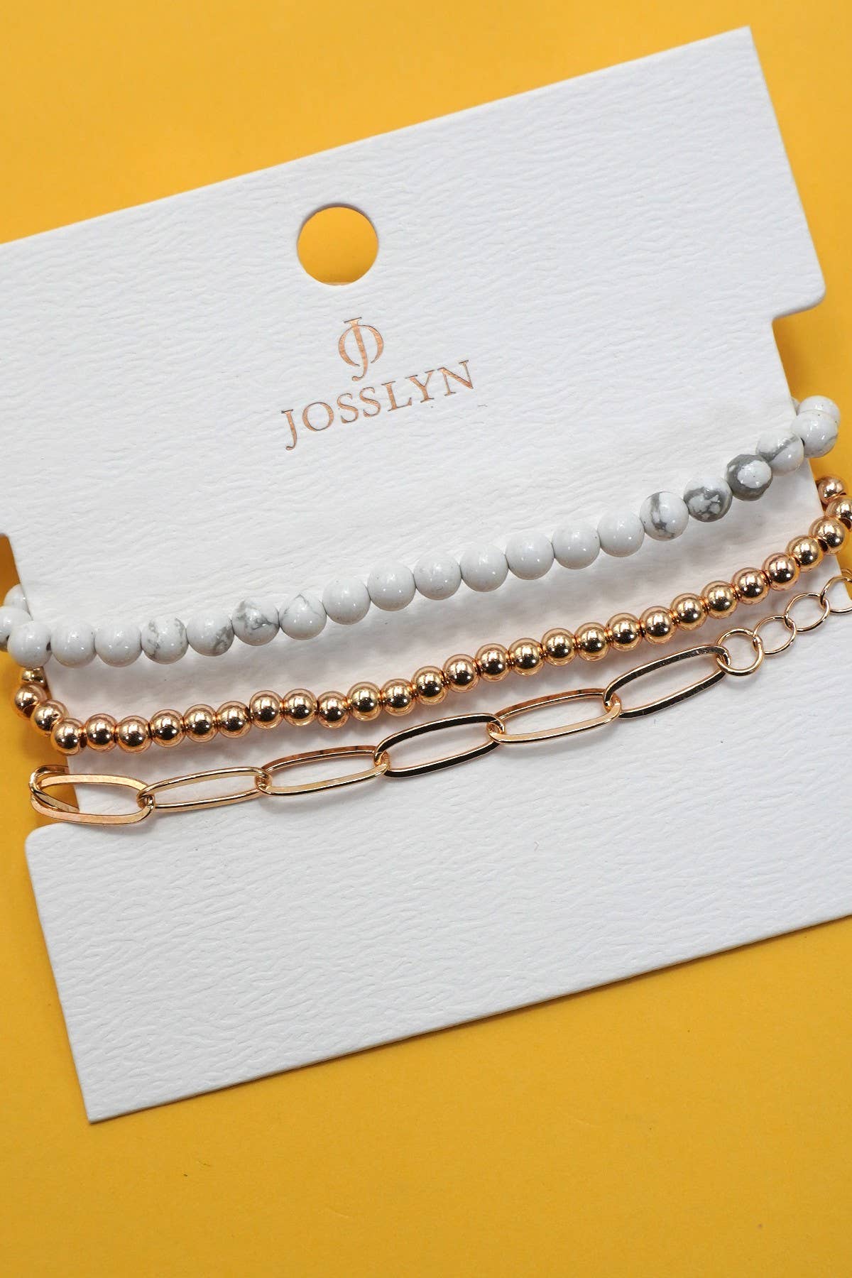 Multi Layer Ball Chain Bracelet