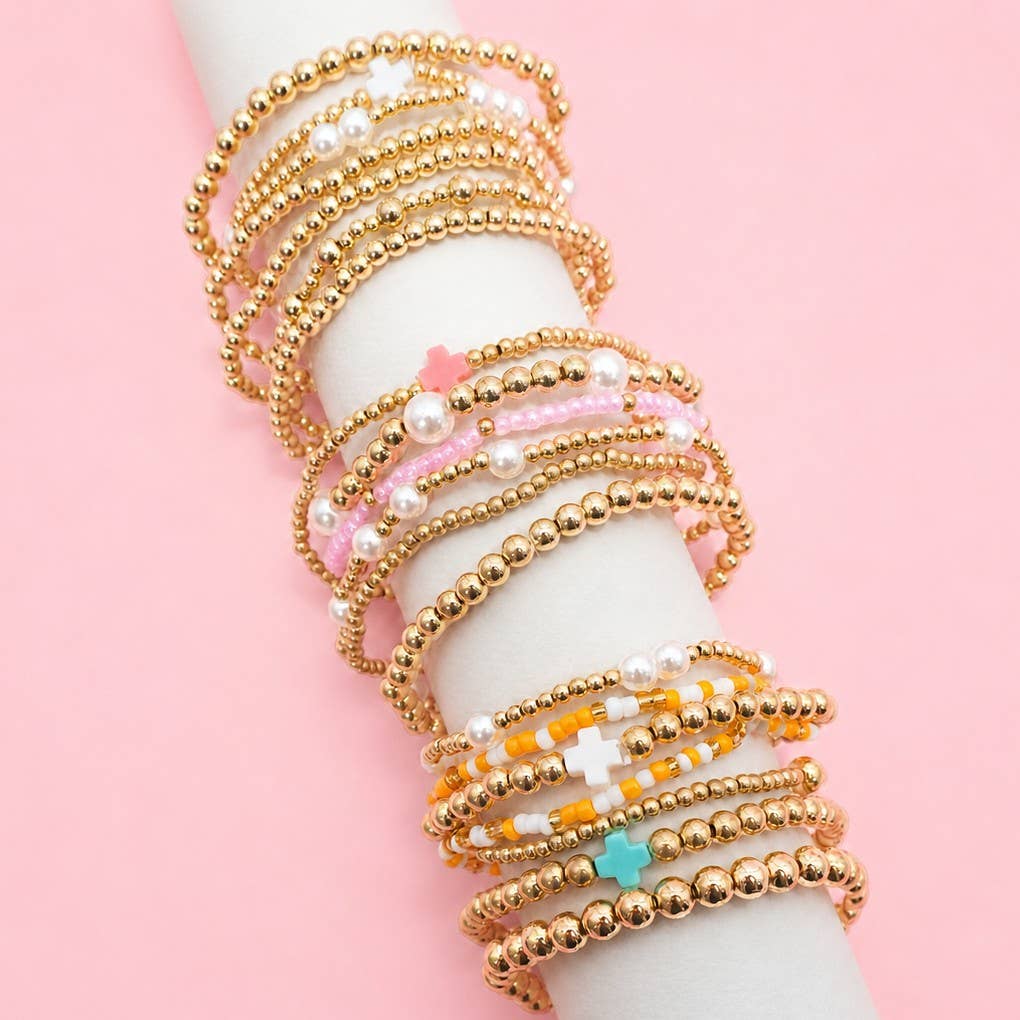 Multi Ball Stretchable Bracelet